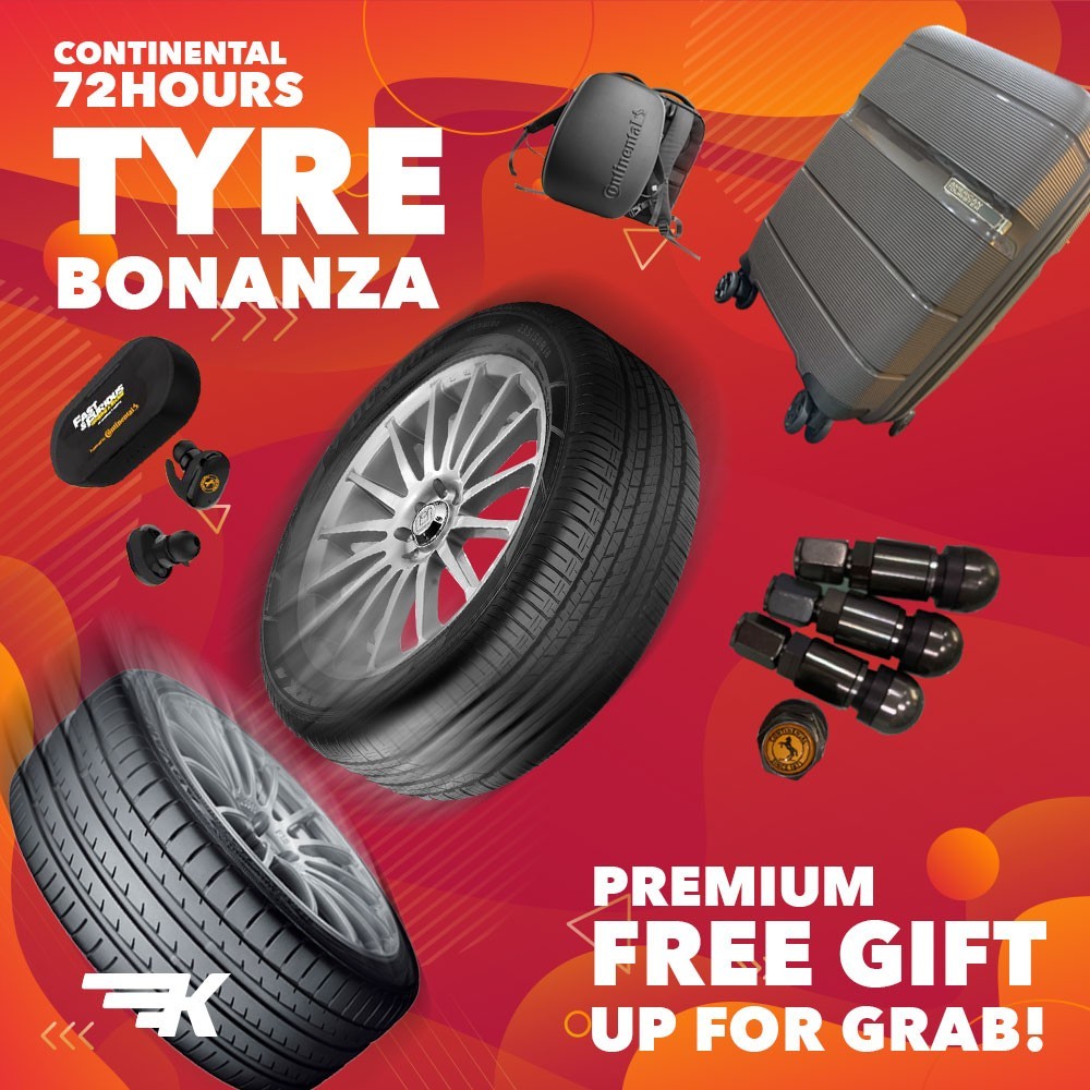 Tyre Deals In Malaysia | Continental | Bridgestone 3 luckydrwa 1