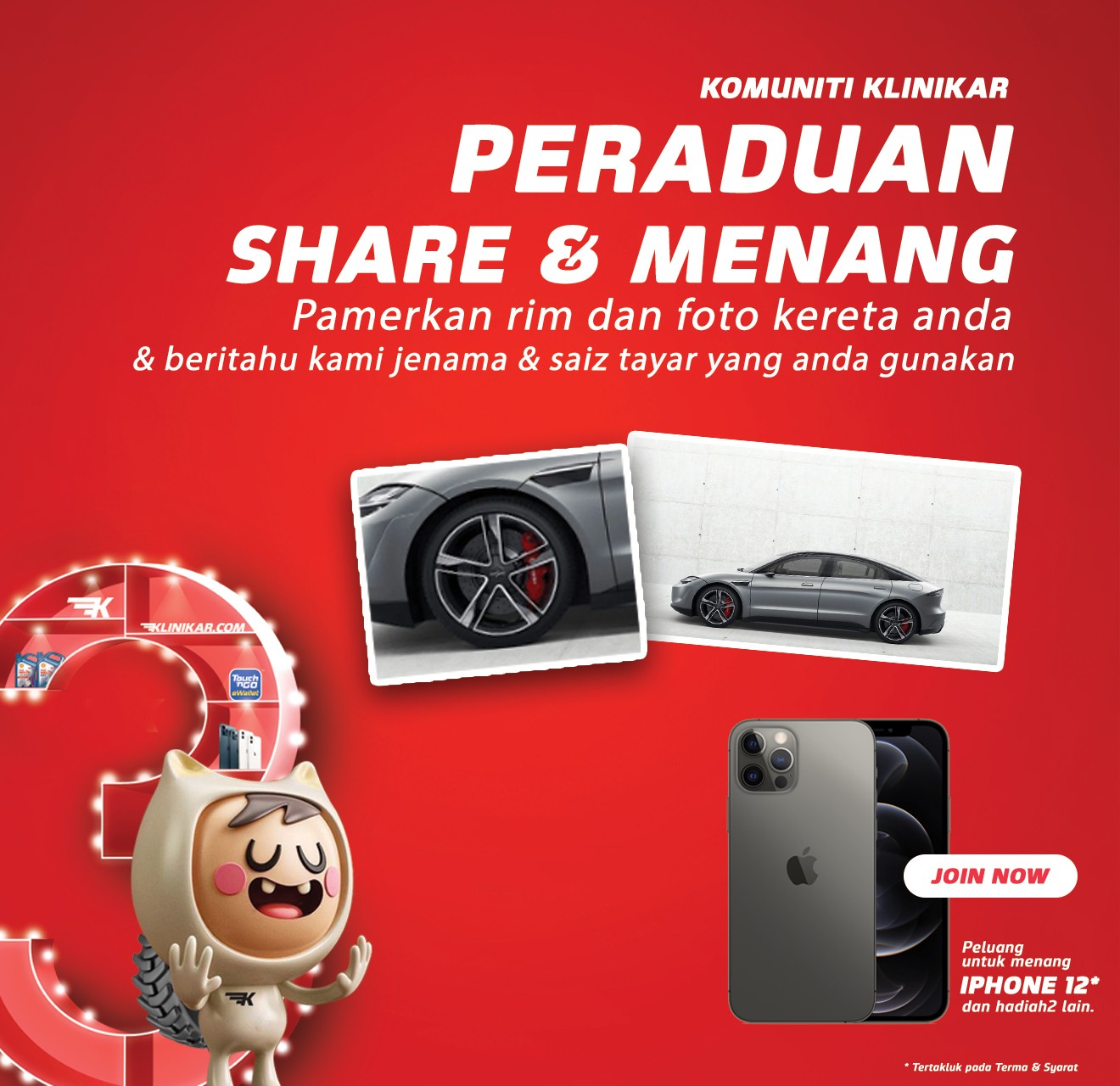 Share & Win Menang 2 BM Komuniti1