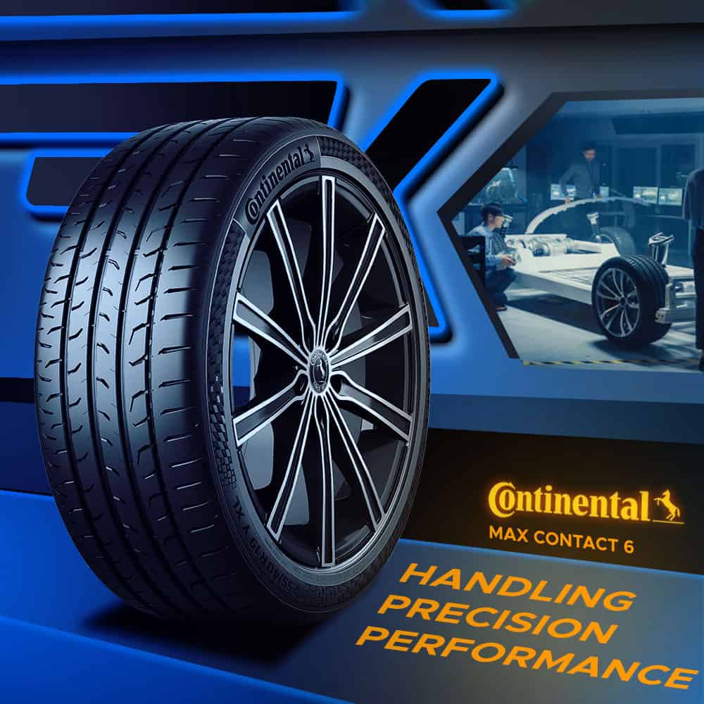 Continental 245/45R19 MaxContact MC6 | Klinikar