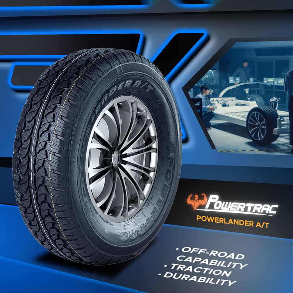 Powertrac 245/70R16 Power Lander A/T | Klinikar