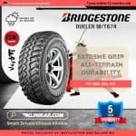 265/65R17 B/STONE DUELER M/T674 116Q 8PR