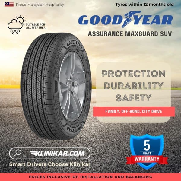 235/60R18 GOODYEAR ASSURANCE MAXGUARD SUV