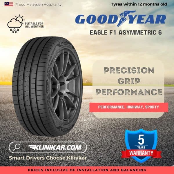 225/45R18 GOODYEAR EAGLE F1 ASYMMETRIC 6 MO