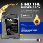 IGOL SYMBOL CERAMIC CJ-4 5W-40 ( DIESEL PRO PICKUP PACK )