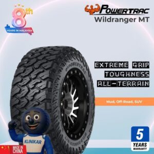 245/75R16 POWERTRAC WILDRANGER MT 120/116Q
