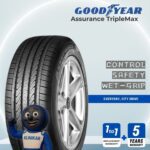 215/60R17 GOODYEAR ASSURANCE TRIPLEMAX 2