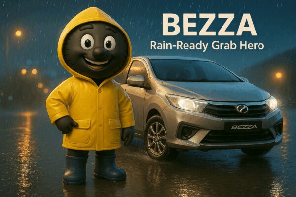 Bezza Rain‑Ready Grab Hero